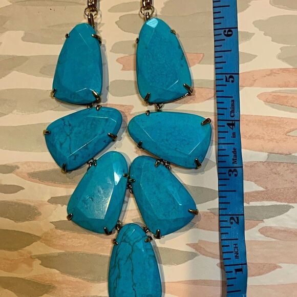 Kendra Scott Harlow Turquoise Necklace - Picture 4 of 8